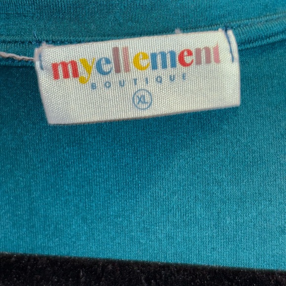 Kingfisher Blue autumn Women's Top - Picture 3 of 3